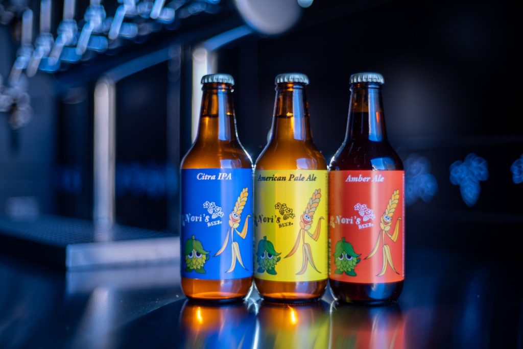 「American Pale Ale」（真ん中）は、インターナショナルビアカップ2024で金賞受賞