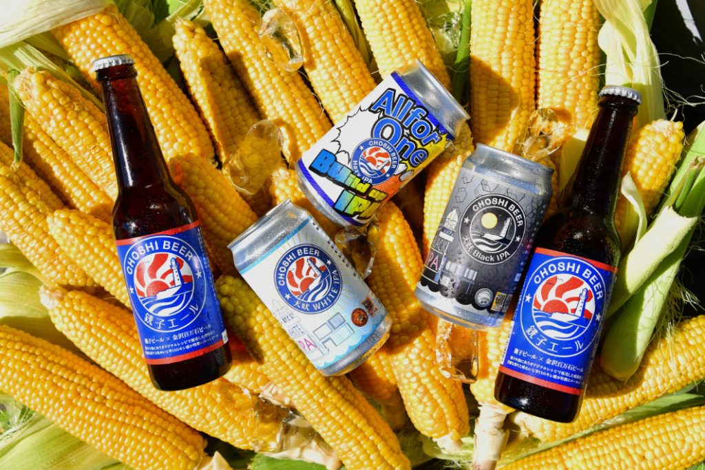 直営店のChoshi Good Beer Cafeでは、常時7種類以上の自社クラフトビールを提供中