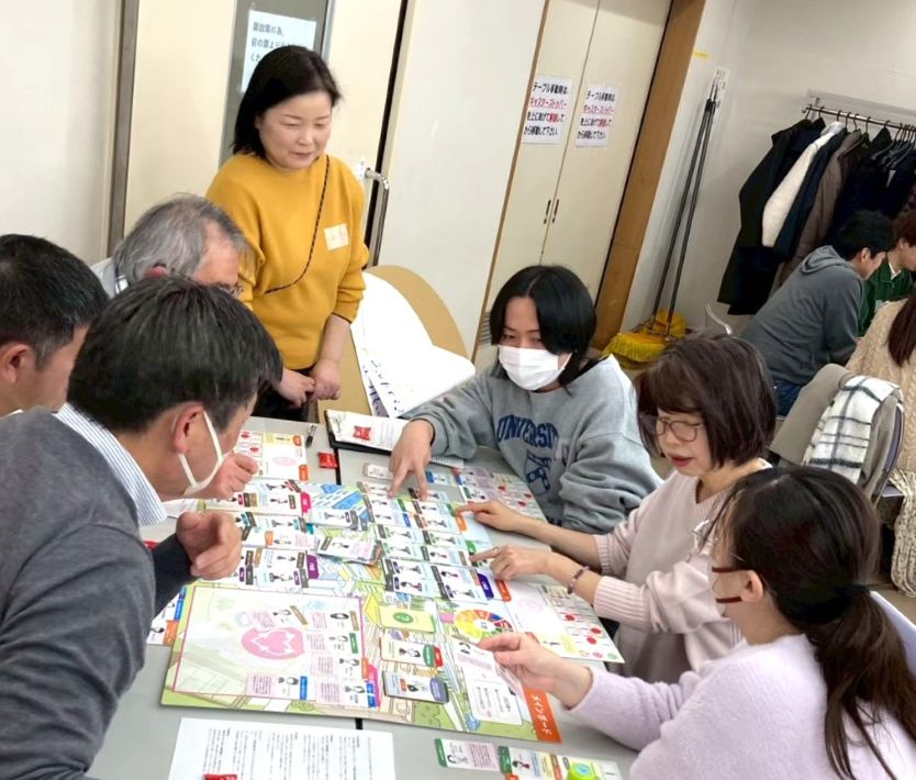 コミュニティコーピング みんな真剣に楽しんでいました