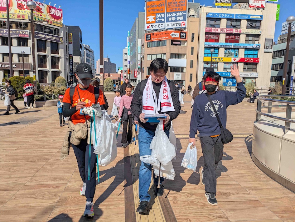 【松戸市】ゴミ拾いは最高に熱いスポーツだ　第1回「松戸ゴミ拾い駅伝」レポート