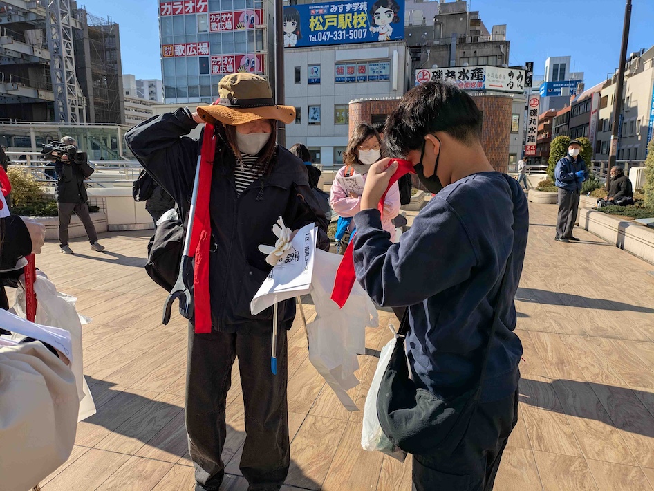 【松戸市】ゴミ拾いは最高に熱いスポーツだ　第1回「松戸ゴミ拾い駅伝」レポート