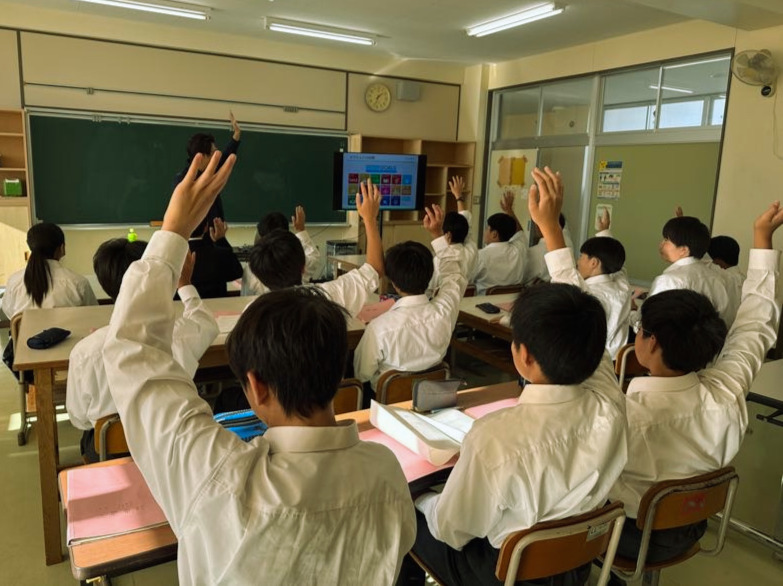 みどり産業株式会社　授業の様子