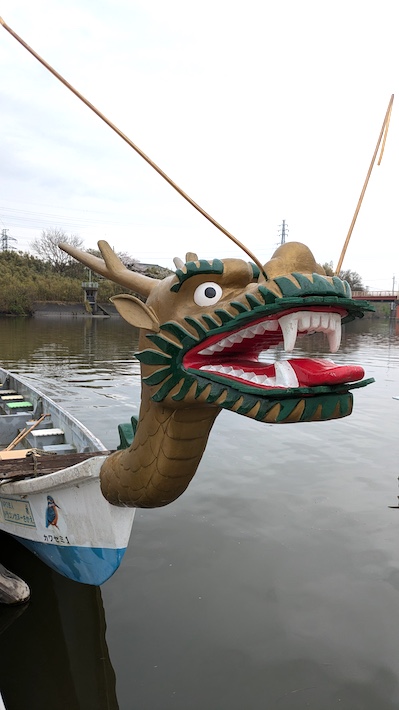 印旛郡堺町を流れる利根川水系を巡る　ドラゴンカヌーさかえ