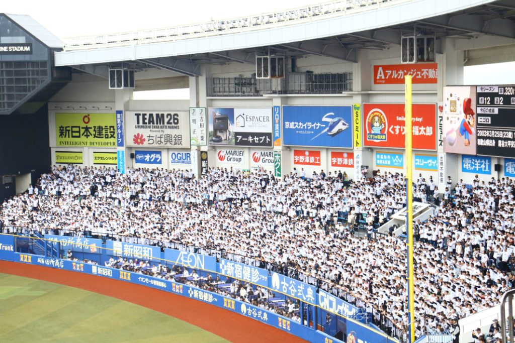 熱い応援団の迫力あるエールも大きな見どころ！かっこいい！
