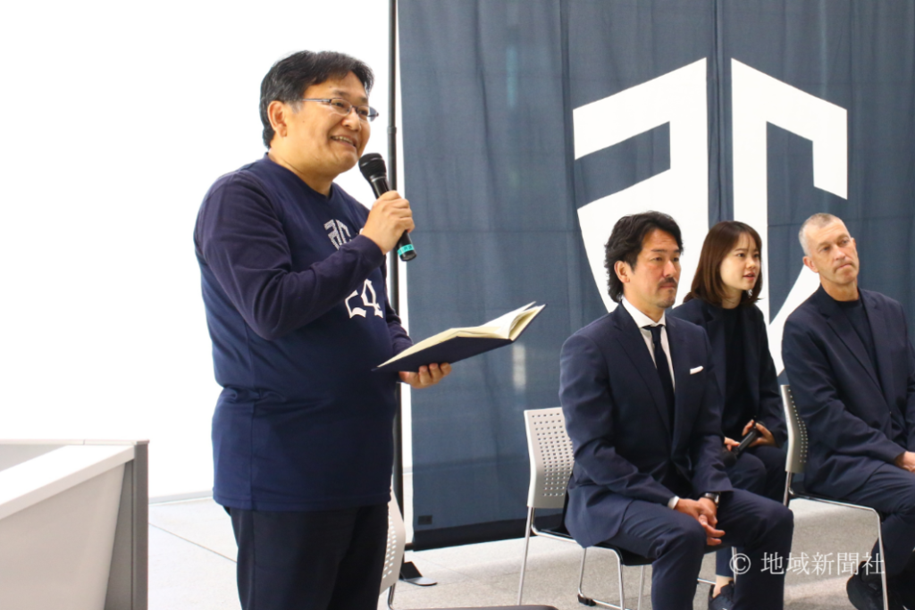 神谷千葉市長自らがインタビュアーになり興味深い話を引き出します