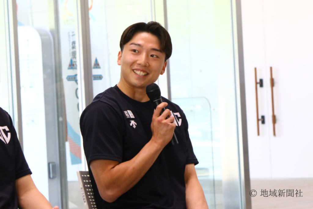 来季もアルティーリ千葉との契約継続を発表した黒川虎徹選手