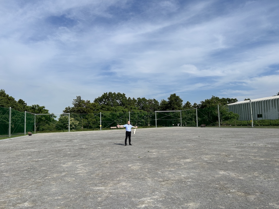 伸び伸びボール遊びができる広場が誕生! さわやかボール遊び広場