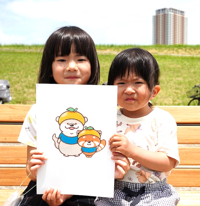 お名前決まったよ! これからもよろしくね 市川市広報キャラクター「いっちとかっち」に名前決定