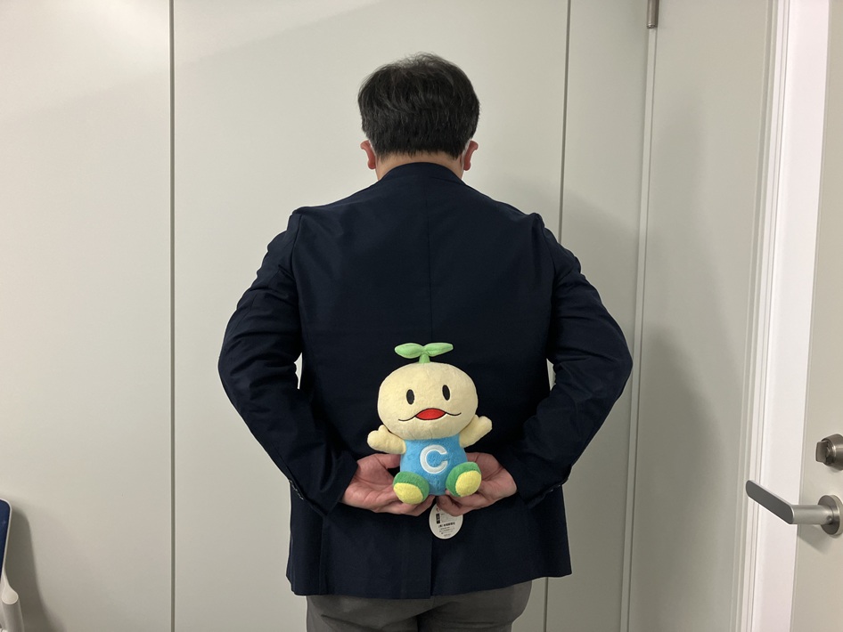 ちいきくん100人チャレンジ7人目の（株）栄商のGさん