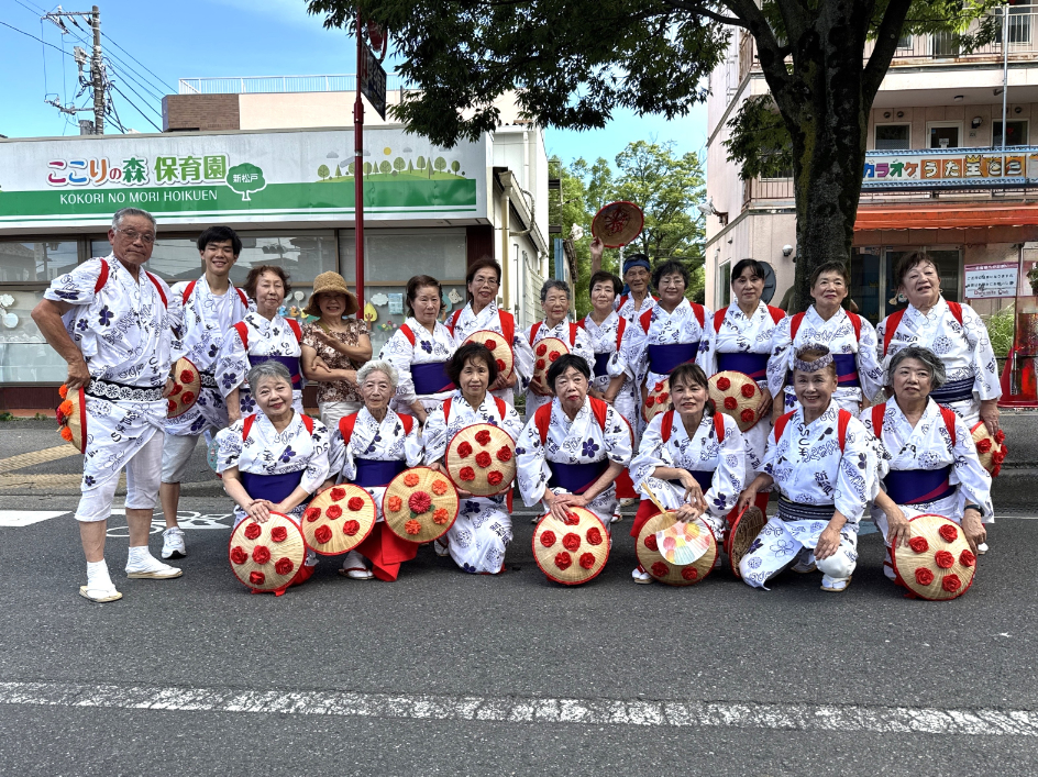 花笠おどり（今年は鳴子踊り）