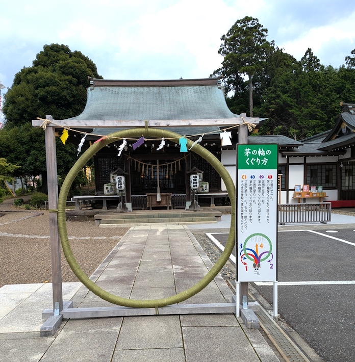 魅力的な御朱印や「芽の輪くぐり」も　第21回 埴生神社の朝顔ほおづき市