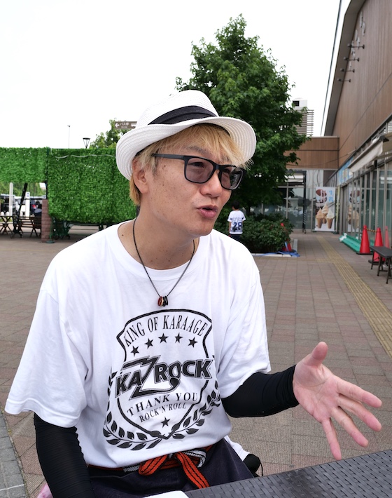 【市川市】市川を熱く揚げるぜ！KAZ★ROCKさん