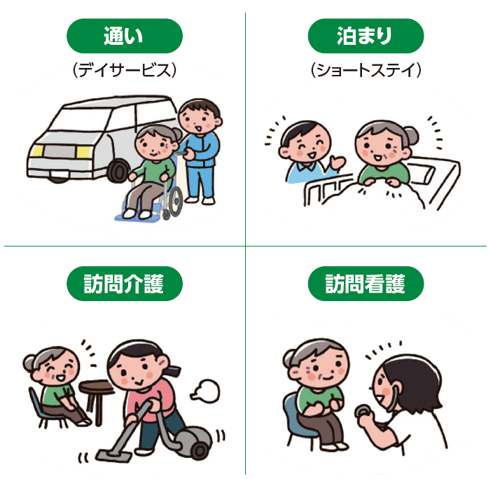 看護小規模多機能型 居宅介護（看多機）とは？