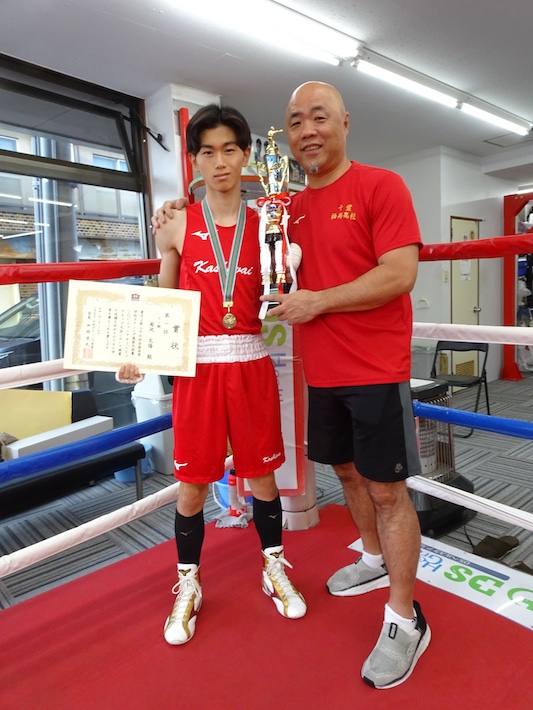 師匠を信じてボクシング高校日本一 菊池太陽さん(習志野市在住)