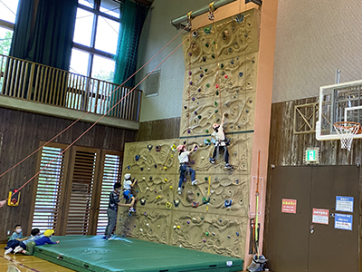 千葉市少年自然の家の催し スポーツクライミング体験会