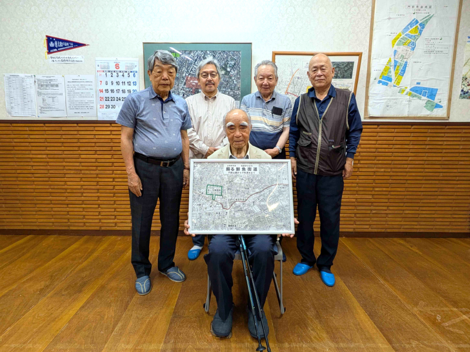金ケ作陣屋研究会の皆さん