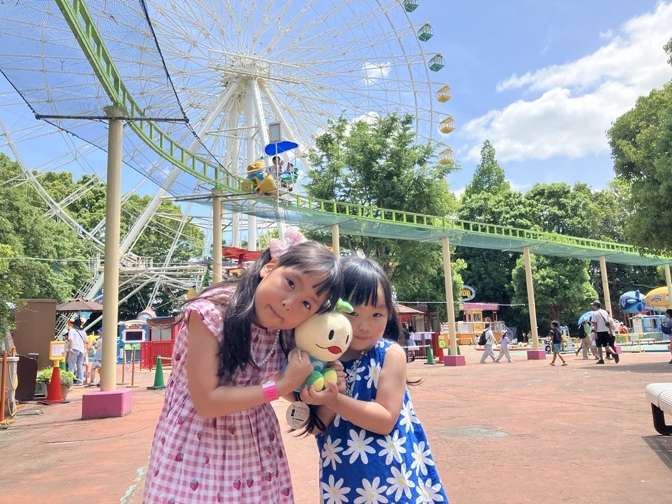 「100人チャレンジ」ラボママキッズのくるみちゃんとももみちゃん