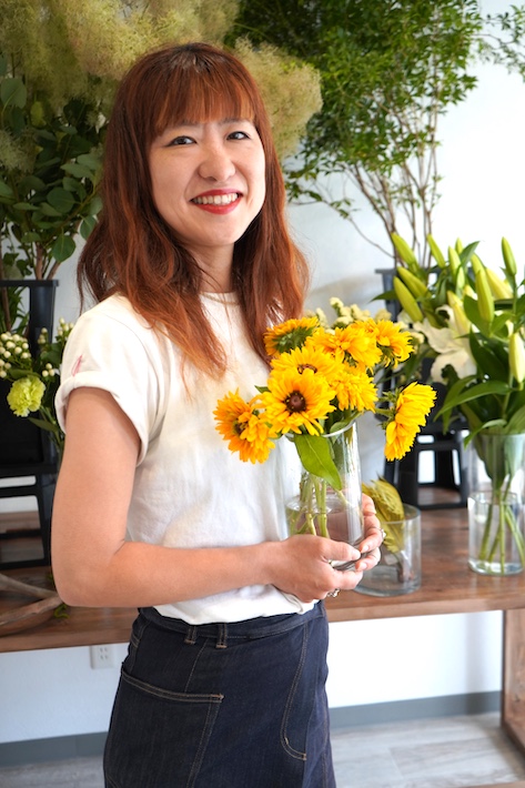 花と共に人を彩る　104さん（市川市在住）