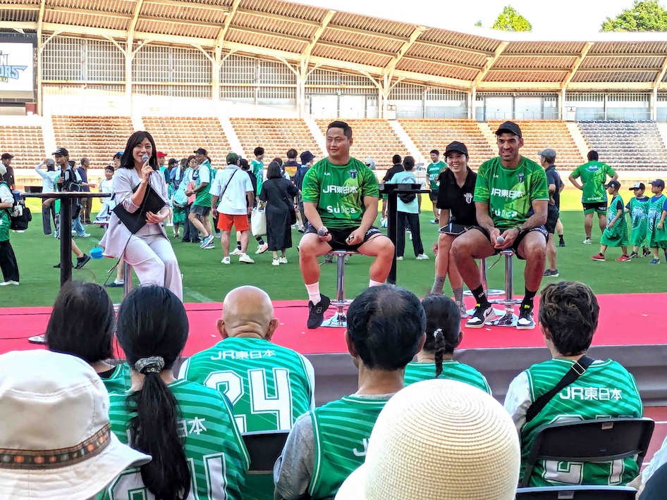 レールとつなぐラグビーの絆　JR東日本グリーンウォリアーズ東葛始動！