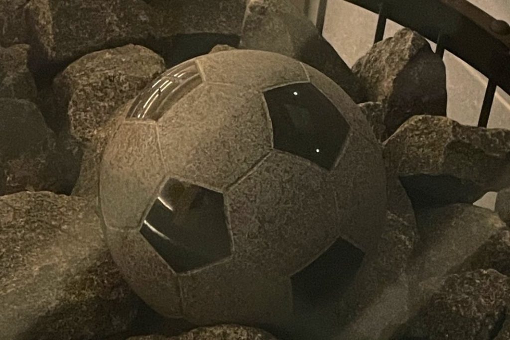 Sauna KOHAKU サッカーボール形サウナス トーン