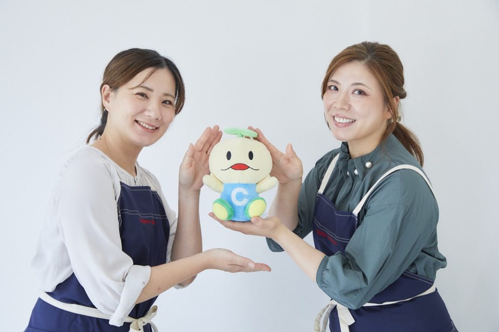 「100人チャレンジ」青空キッチンの爲我井さんと菅野さん
