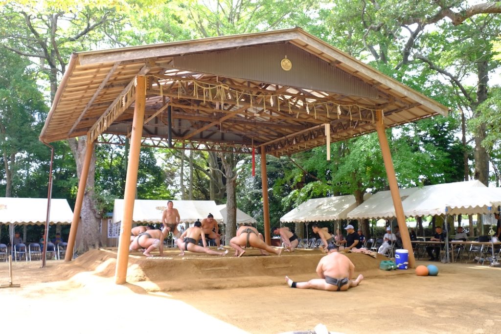 東庄町が誇る夏の風物詩 第23回「大相撲出羽海部屋 笹川夏合宿」