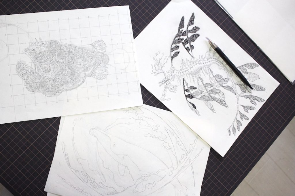 会社員と作家、二つの顔で紡ぐ作品　切り絵作家「切り剣Masayo」（鎌ケ谷市在住）