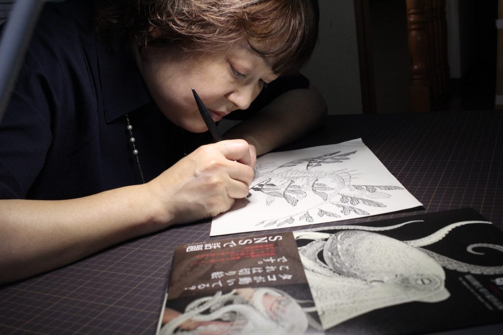 会社員と作家、二つの顔で紡ぐ作品　切り絵作家「切り剣Masayo」（鎌ケ谷市在住）
