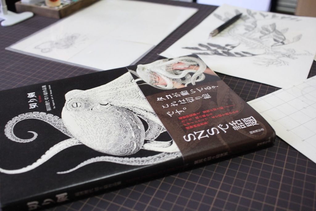 会社員と作家、二つの顔で紡ぐ作品　切り絵作家「切り剣Masayo」（鎌ケ谷市在住）