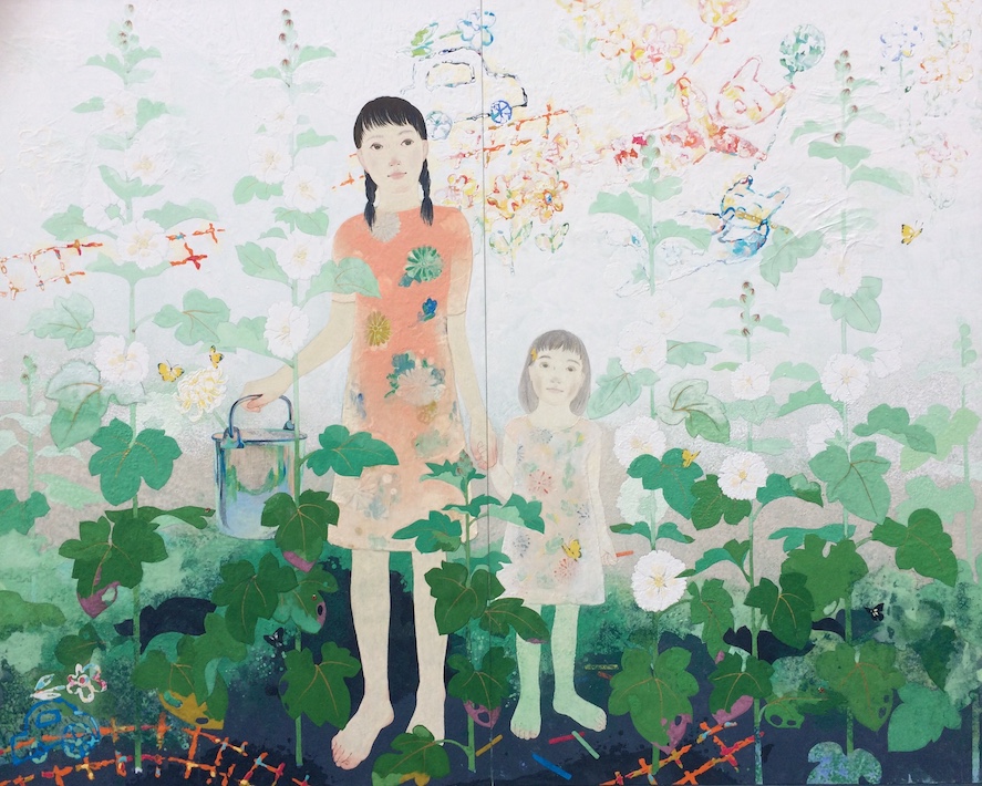 心が温まり人を元気にする絵を描きたい　久保文音さん