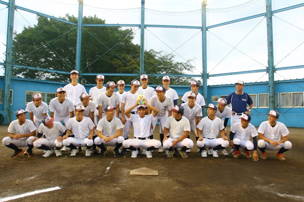「100人チャレンジ」拓殖大学紅陵高校硬式野球部のみなさん