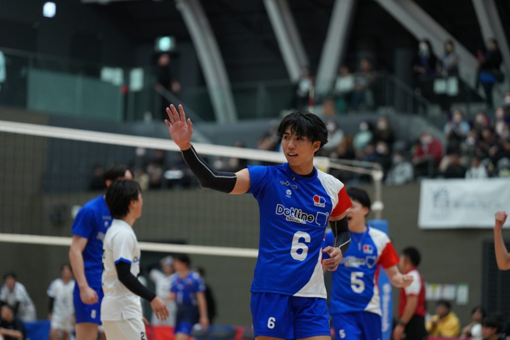 松下選手／昨年の試合写真より