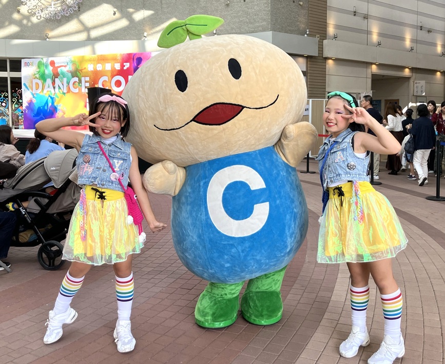 ちいきくんがいってきました！「牧の原モアダンスコンテスト」「モアマルシェ」