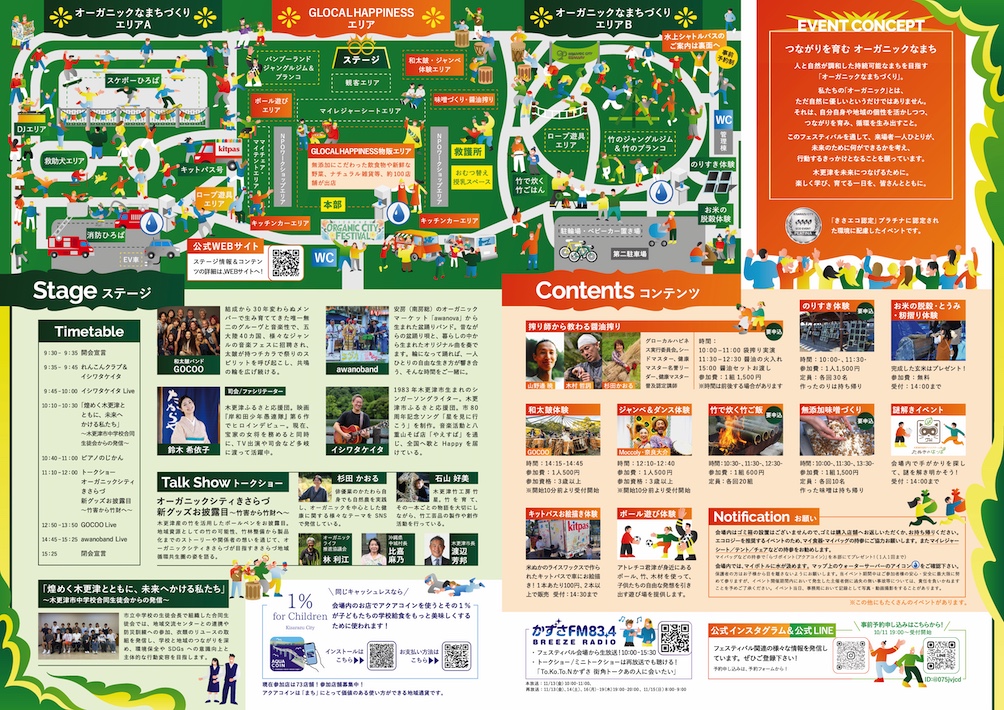 子どもたちの笑顔の花咲く種をまこう！　木更津オーガニックシティフェスティバル2026